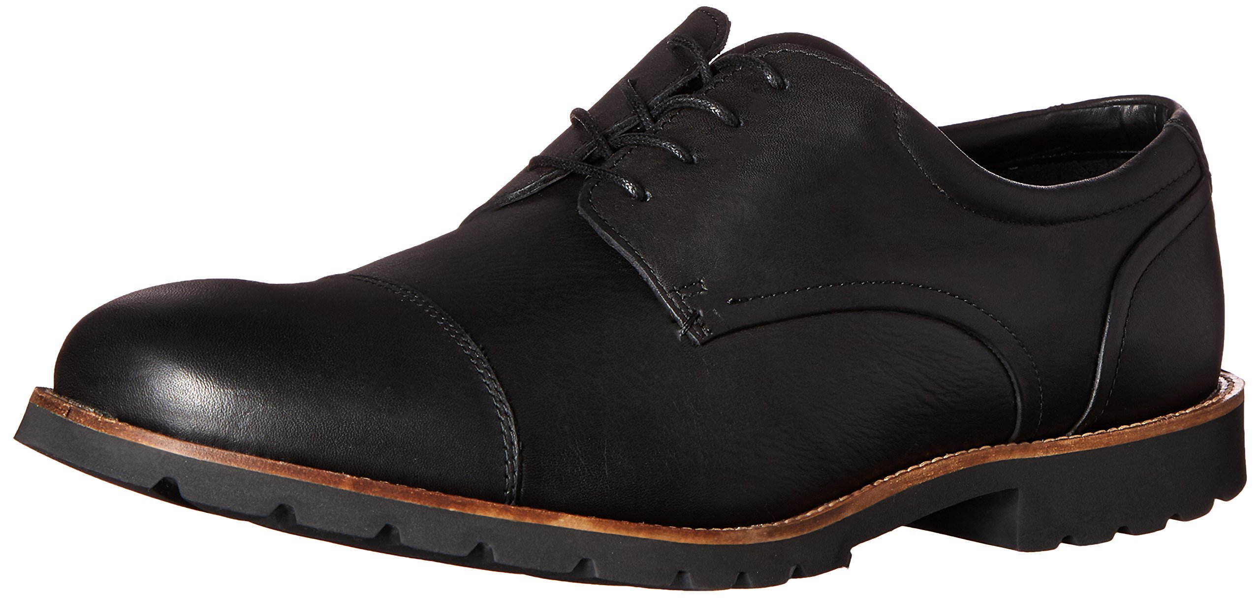 Rockport Men's Channer Plain Toe Oxford Dress Shoes - Comfortable & Stylish for Business, Office & Formal Occasions