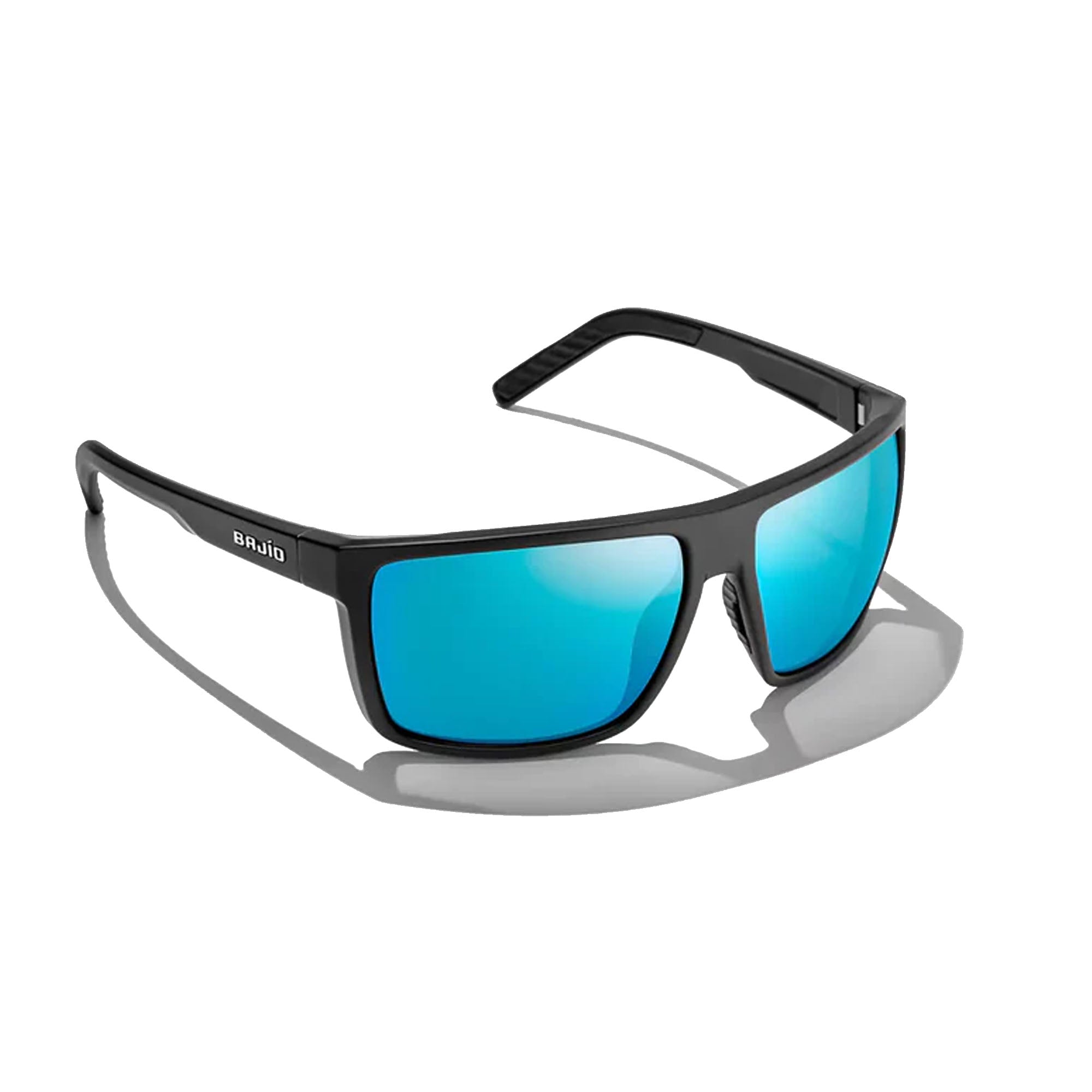 Black Matte/Blue Mirror