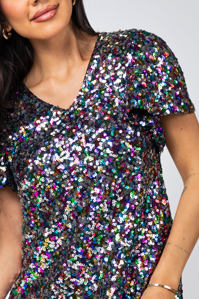 Sparkly Sequin Mini Dress for Women - Party, Club & Night Out Outfits | Final Sale
