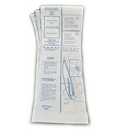 DVC Eureka Style F&G 1934 Micro Allergen Vacuum Cleaner Bags (3-Pack) | Made in USA | HEPA Filtration for Dust Mites & Pet Hair | Ideal for Allergy Sufferers & Home Cleaning
