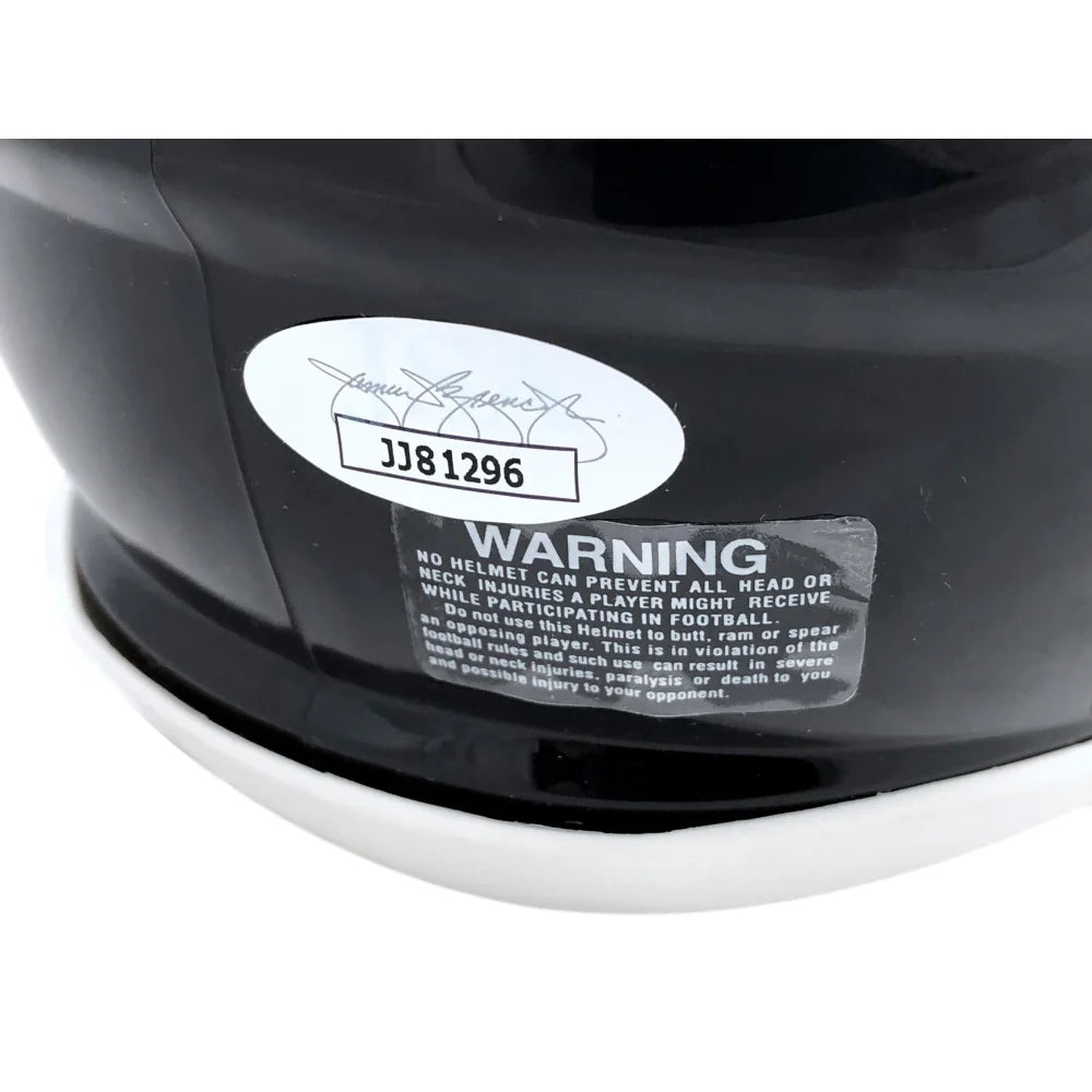 Dick Butkus Autographed Chicago Bears Mini Helmet with JSA Certificate of Authenticity - Perfect for Sports Memorabilia Collectors and Bears Fans Display