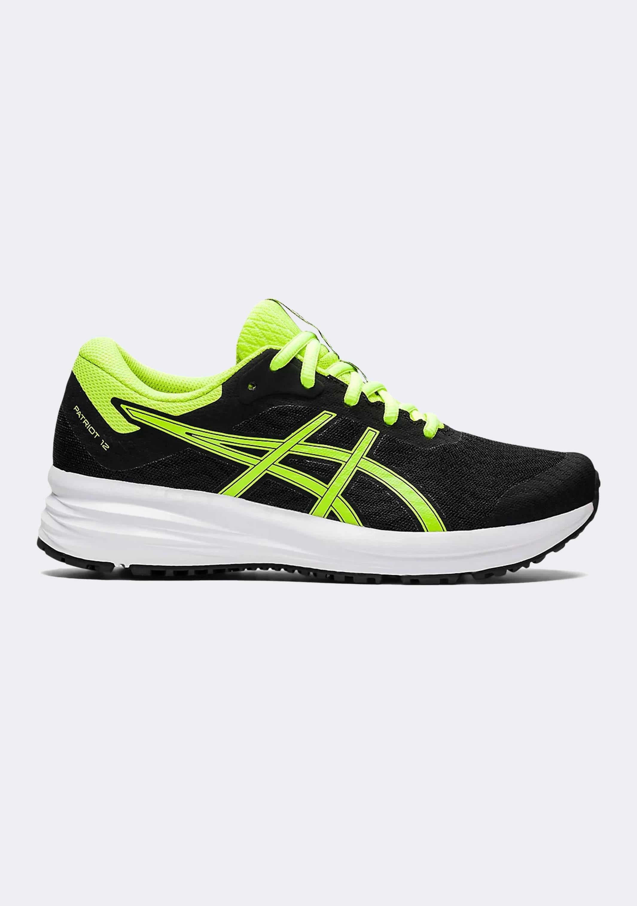 ASICS Kids' Patriot 12 GS Running Shoes - Lightweight & Durable Sneakers for Boys & Girls - Perfect for School, Sports & Daily Activities