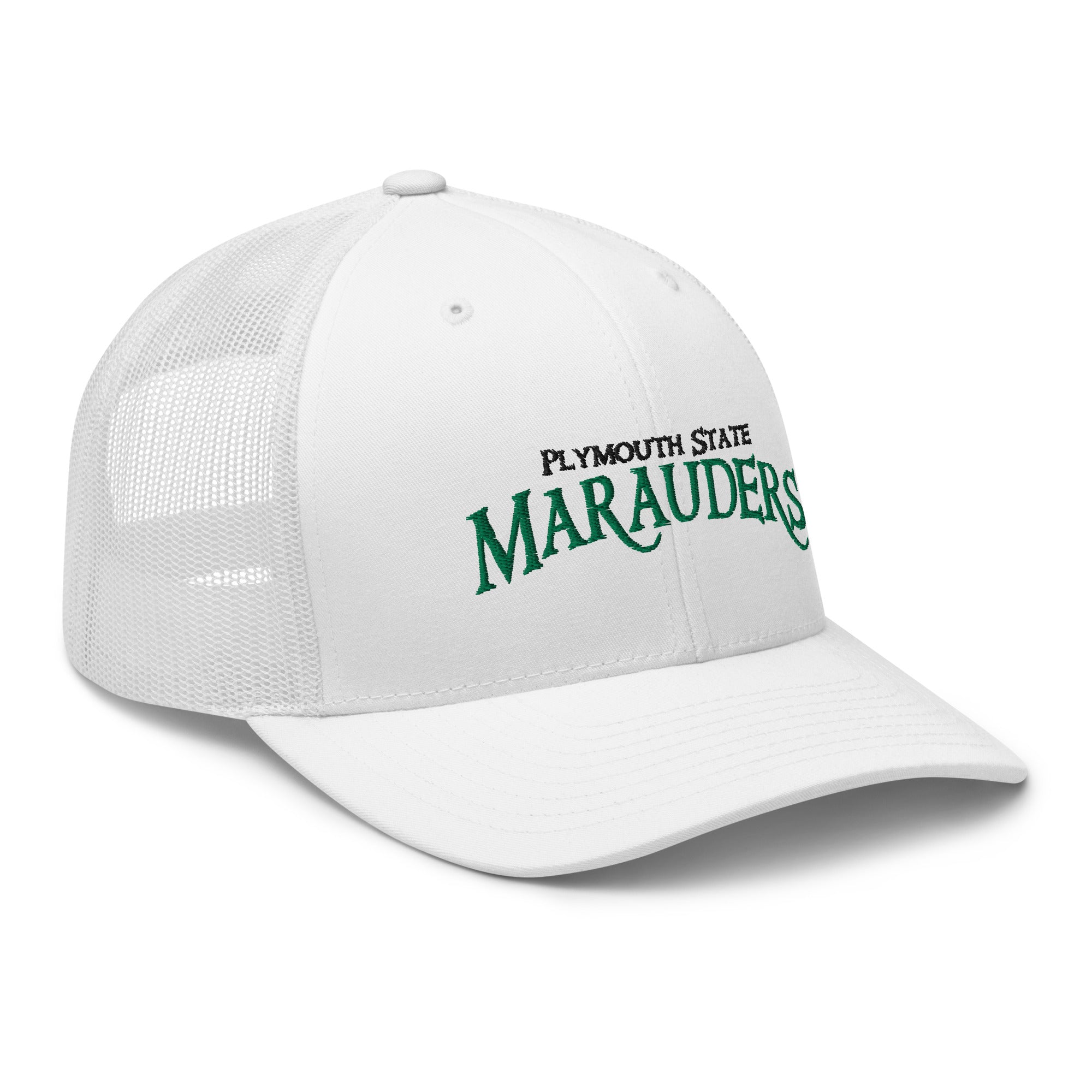 Plymouth State WRFC Vintage Retro Trucker Cap - Adjustable Snapback Hat for Men & Women - Perfect for Sports, Outdoor Activities, and Casual Wear