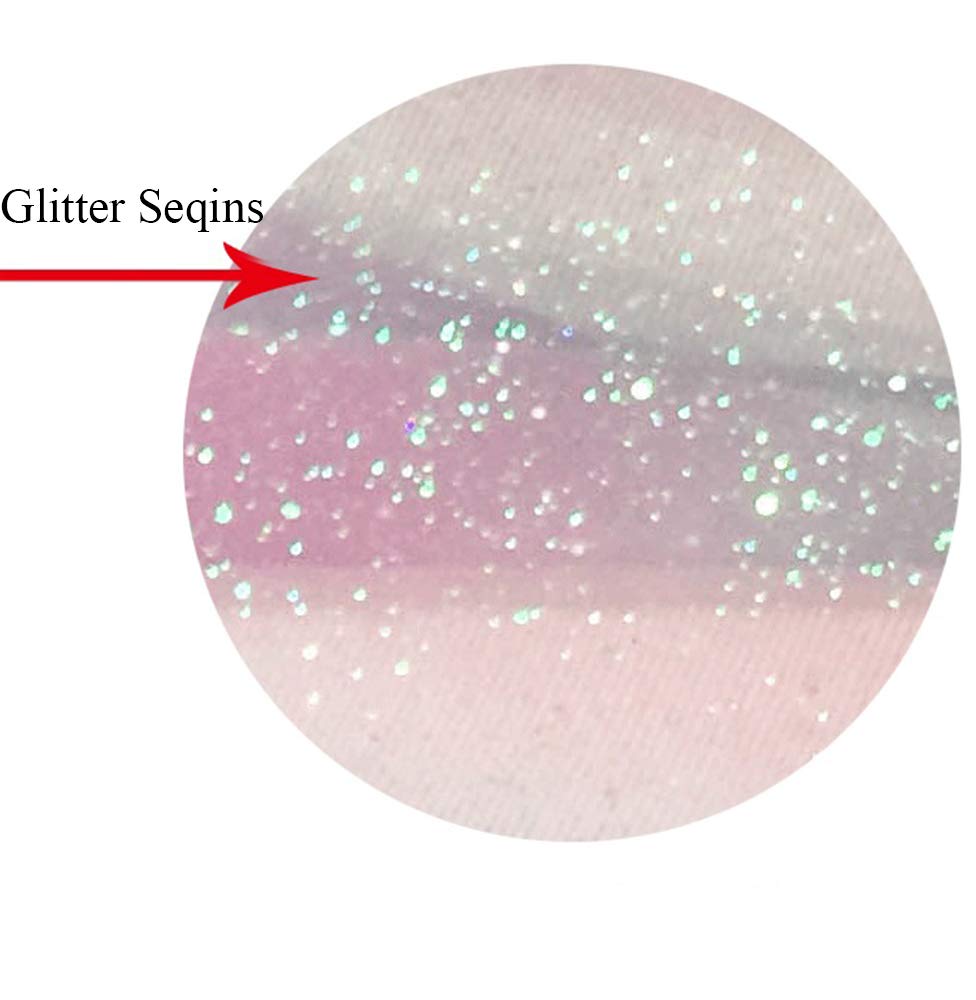 Lauthen.S Rainbow Glitter Tulle Rolls - 6