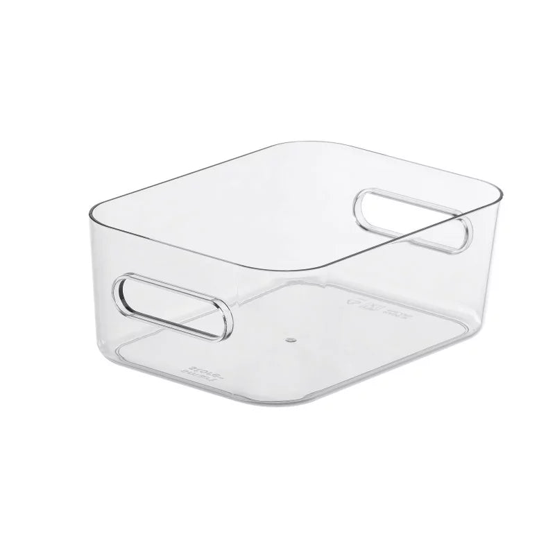 Smart Store Compact Clear Range - Various Sizes for Kitchen, Bathroom & Office Organization | Stackable Storage Containers for Food, Spices & Supplies