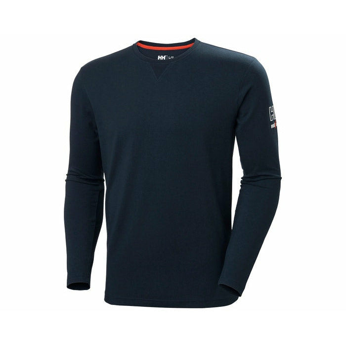 Helly Hansen Kensington Long Sleeve Shirt for Men - Water-Resistant Outdoor Performance Top (Model 79242) | Ideal for Hiking, Camping & Everyday Wear