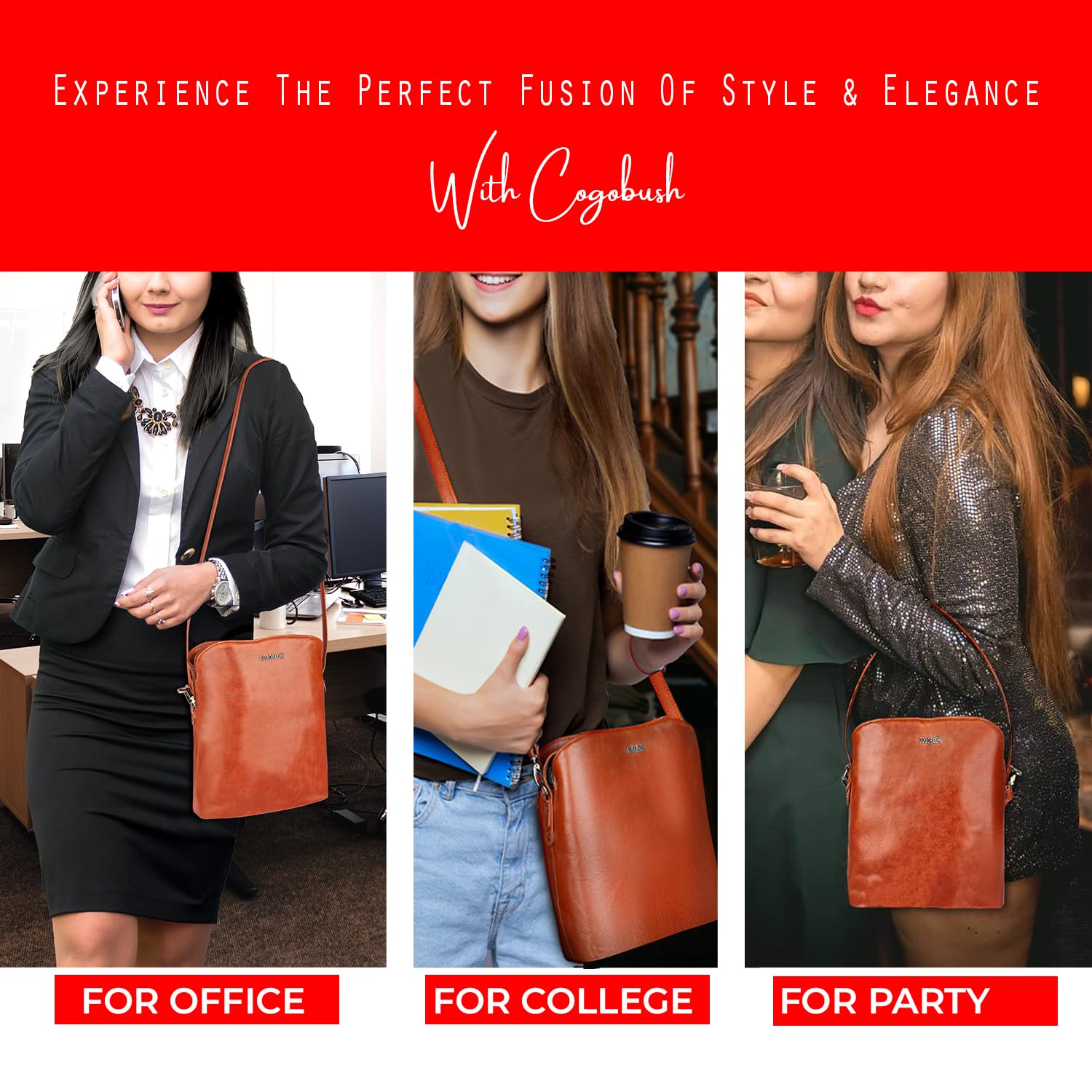 Genuine Leather Satchel Tote Bag for Women - Classic Designer Handbag with Adjustable Strap - Perfect for Work, Travel & Everyday Use