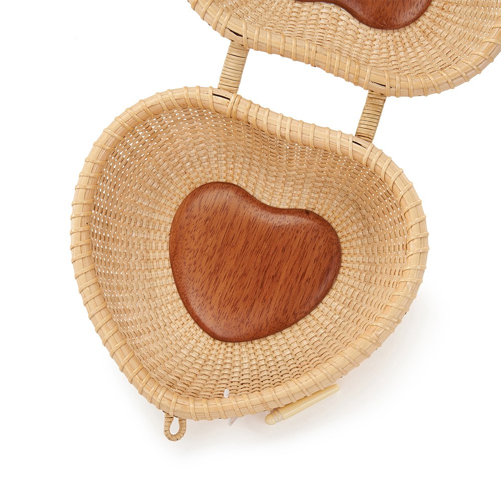Handwoven Bamboo Jewelry Storage Box - Traditional Chinese Handicraft Basket for Organizing Rings, Earrings & Necklaces | Perfect for Bedroom, Bathroom & Travel Accessories