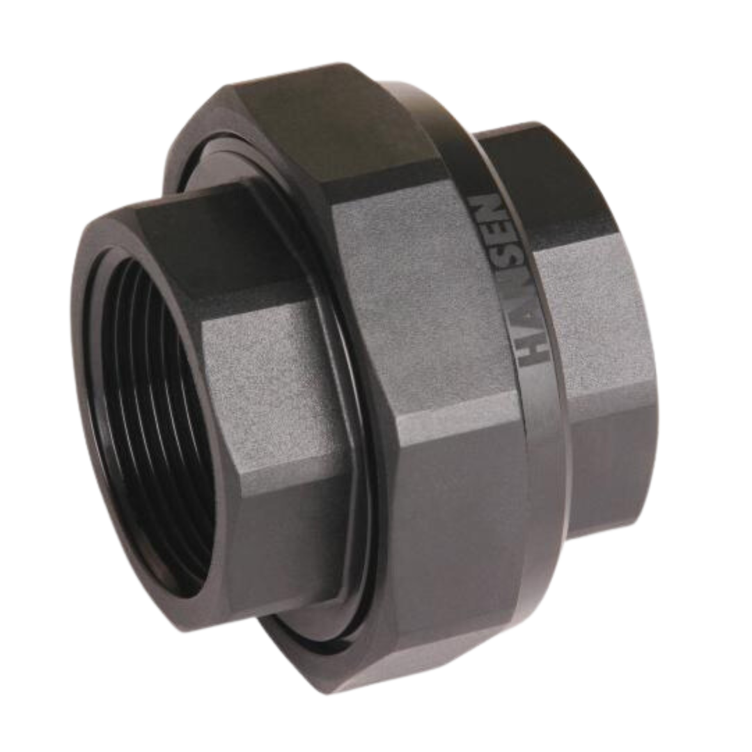 Mac Union Water Pump Connector - High-Quality Brass Fitting for Hydraulic Systems | Ideal for Plumbing, Irrigation & Industrial Applications