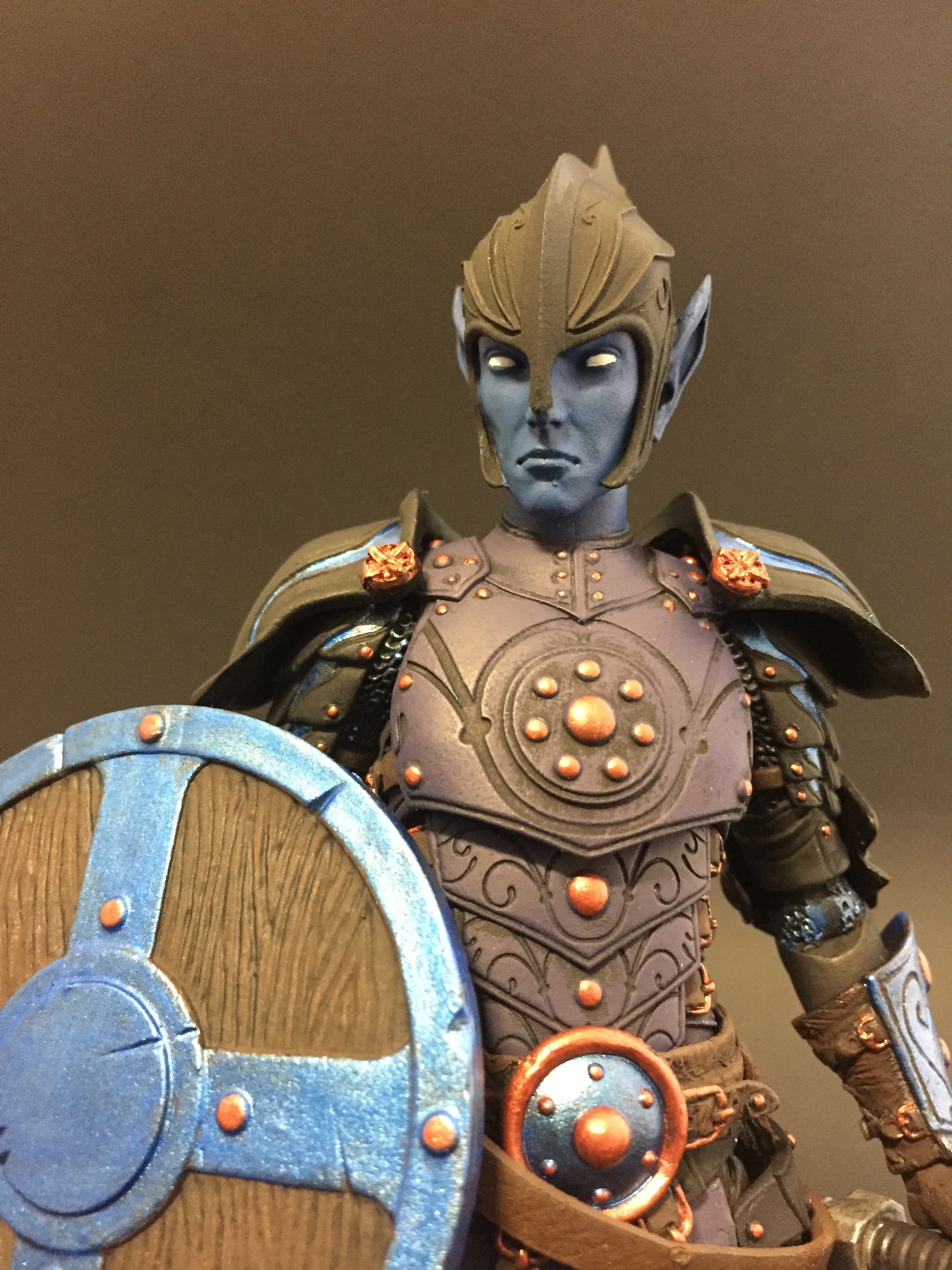 Mythic Legions Circle of Poxxus Shadow Elf Warrior Action Figure - Dark Fantasy Collectible for Display & Role-Playing Games (RPG)