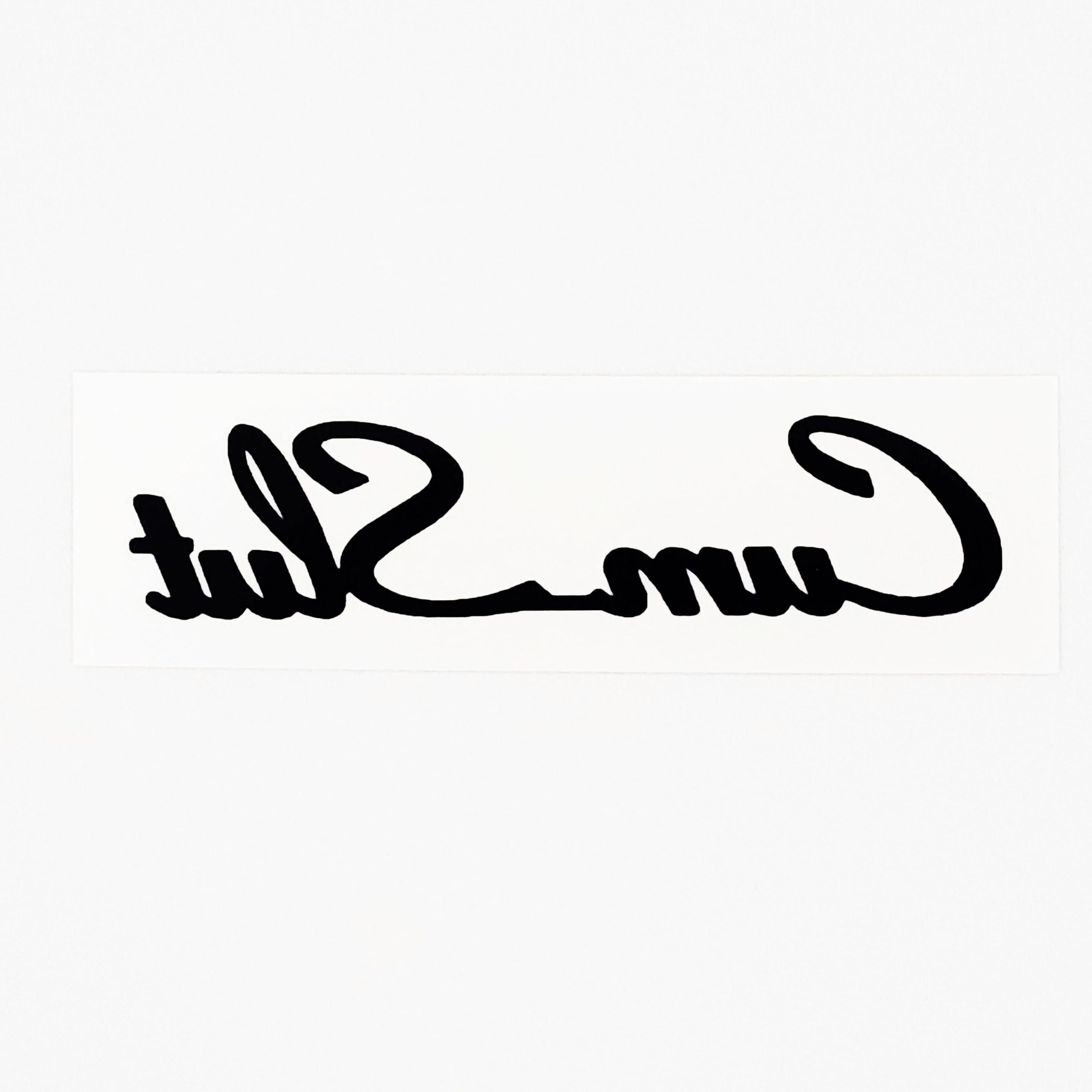 5-Piece CumSlut Temporary Tattoos - Black Lettering Swingers Lifestyle Body Art for Parties, Bachelorette & Adult Events