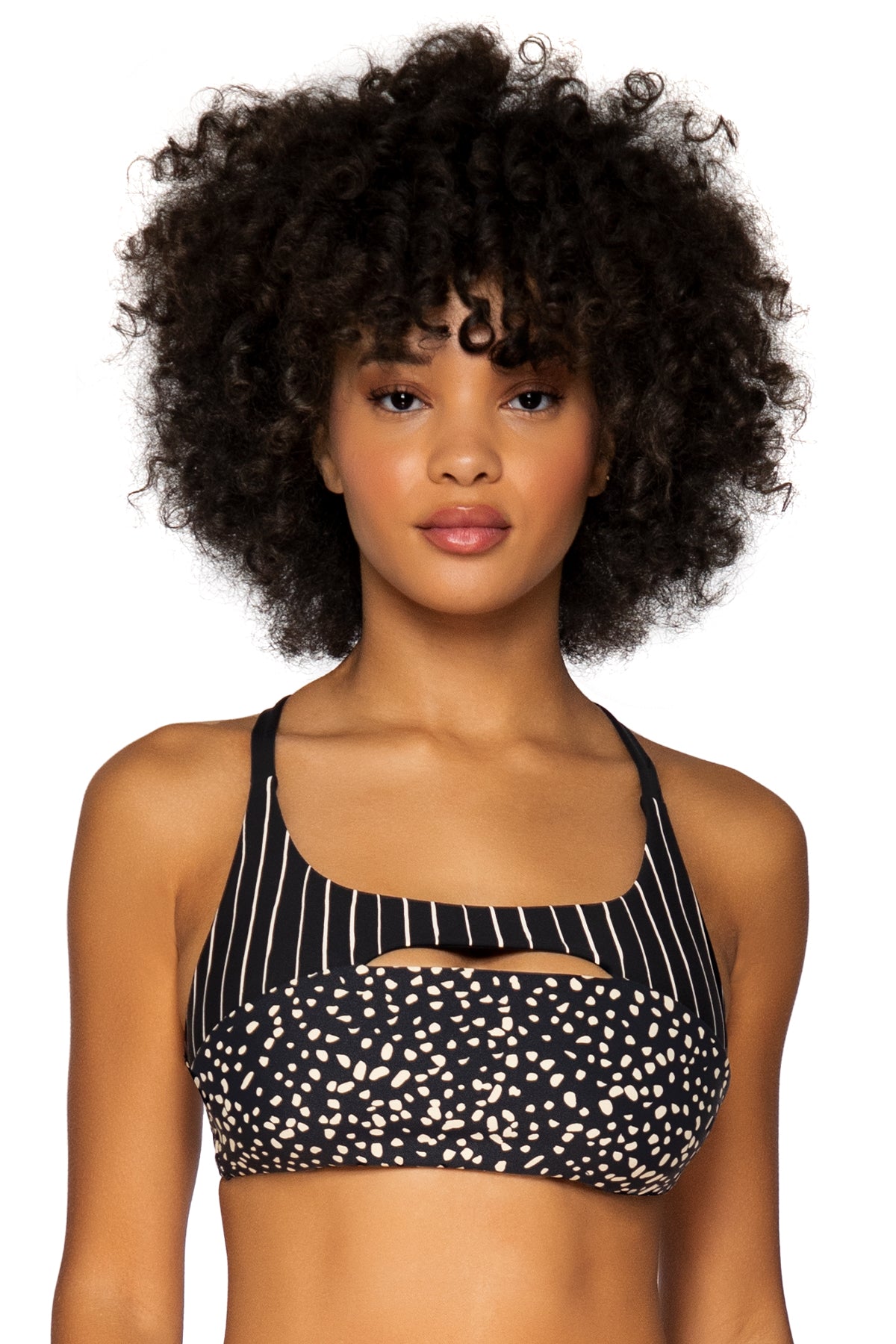Zoe Bralette Black Sand - Comfortable Wireless Bralette for Women, Seamless Soft Yoga Bra, Perfect for Lounge, Sleep, and Everyday Wear