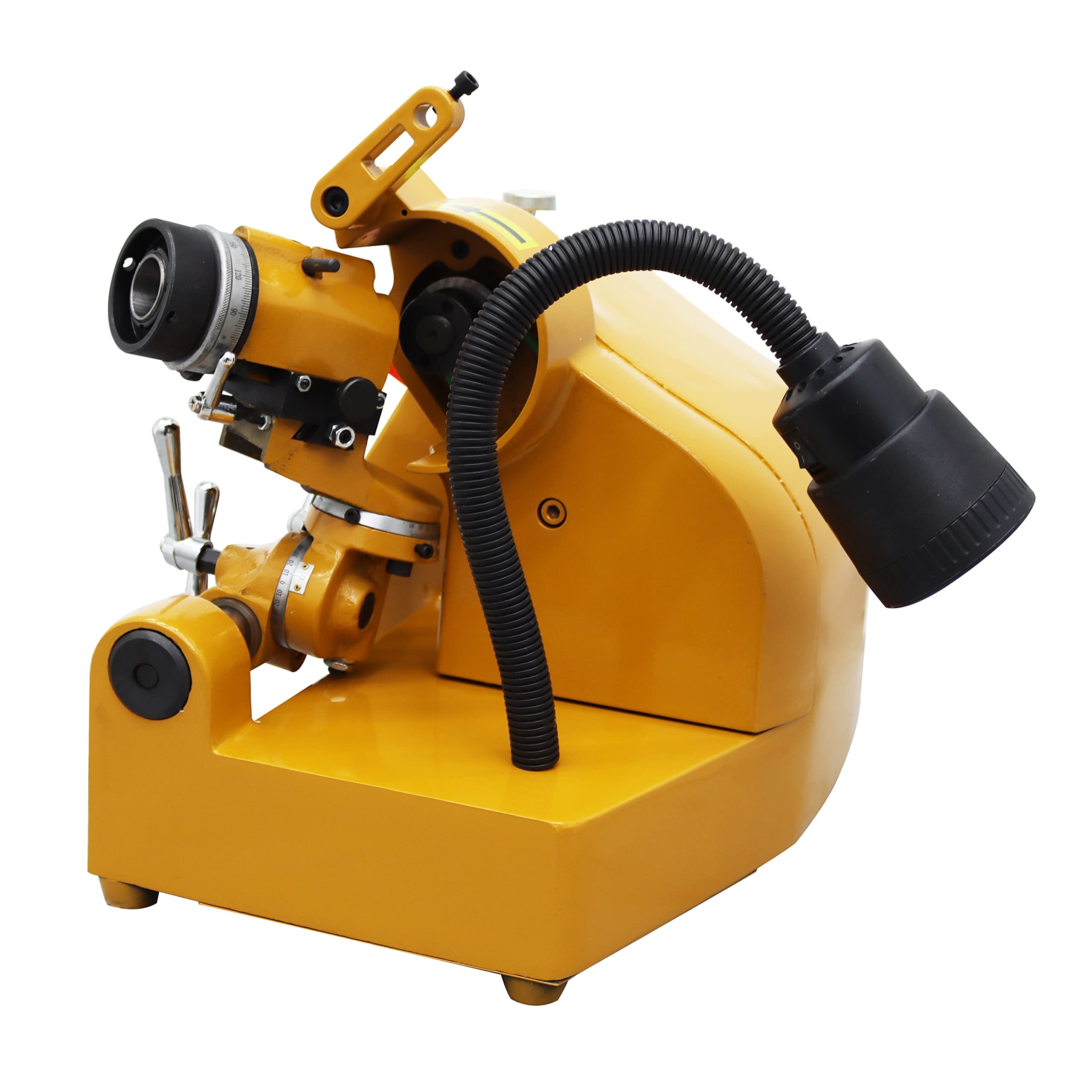 TECHTONGDA Professional Drill Bit Sharpener & End Mill Grinder - 220V R8 Collect Sharpening Machine for Twist Drills & Cutting Tools | Perfect for Metalworking, Woodworking & DIY Projects