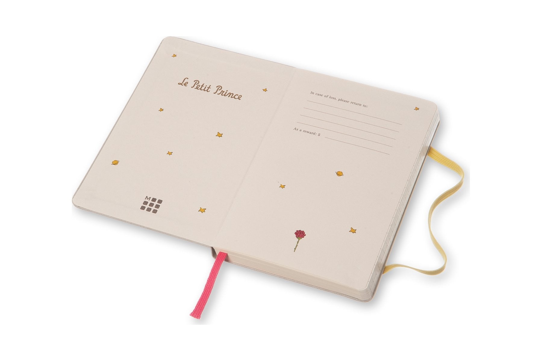 Moleskine Le Petit Prince 18-Month Weekly Planner & Notebook - Premium Hardcover Diary for Work, School & Travel Organization