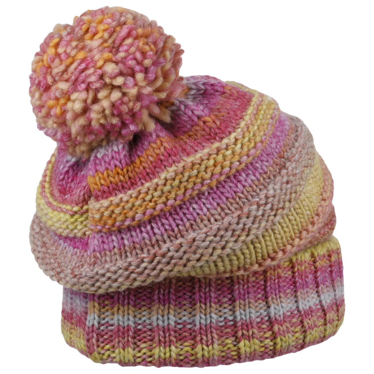 Lierys Faux Fur Pompom Beanie - Soft Winter Knit Hat for Women & Men - Cozy Cold Weather Accessory for Skiing, Snowboarding & Outdoor Activities