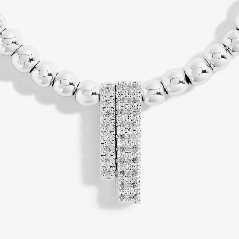 Joma Jewellery Bracelet - A Little Through Thick And Thin - Elegant Friendship Bracelet for Women - Perfect Gift for Best Friends, Sisters & Loved Ones - Wear Daily or for Special Occasions