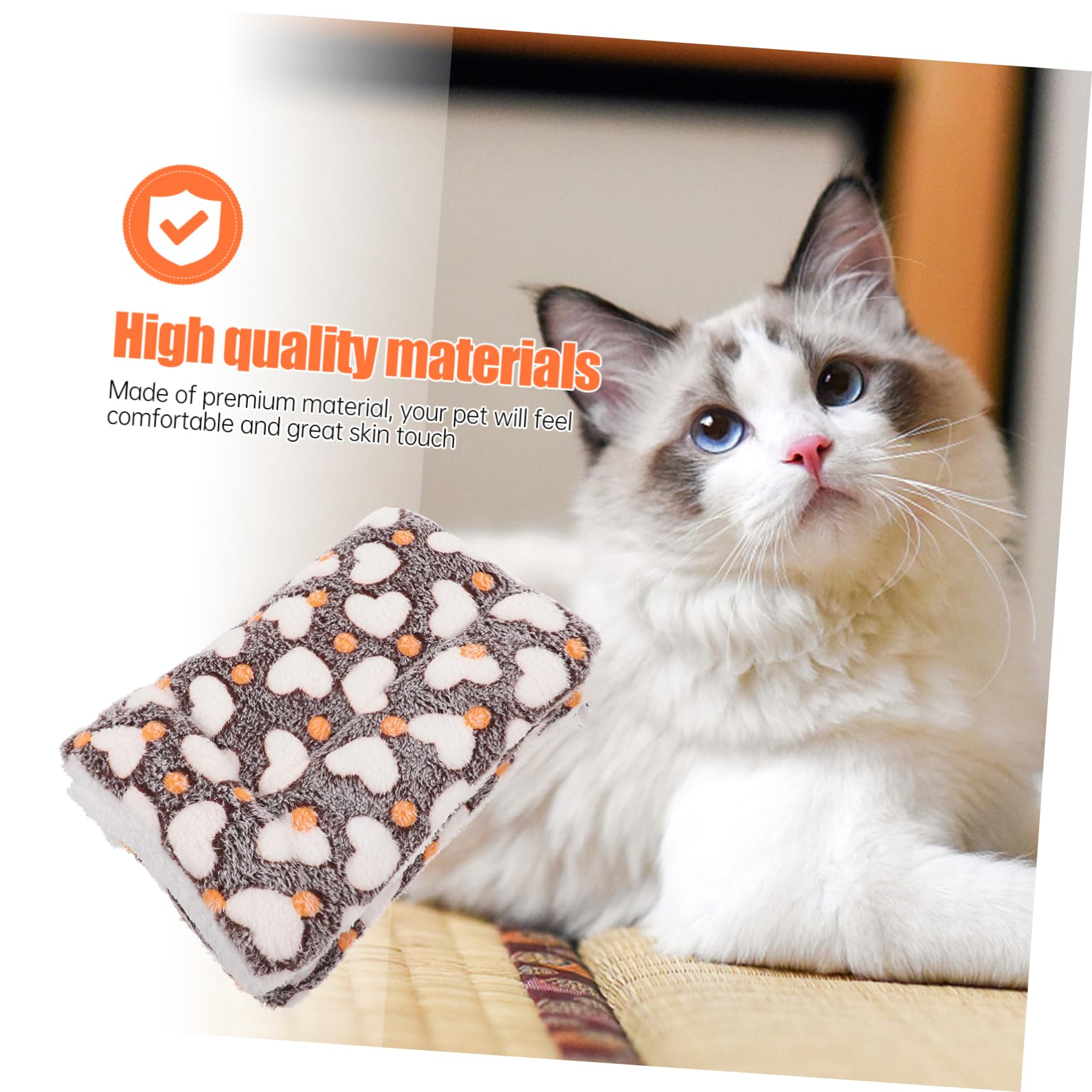 Warm Pet Blanket for Winter - Cozy Dog Bed & Crate Mat for Sleeping