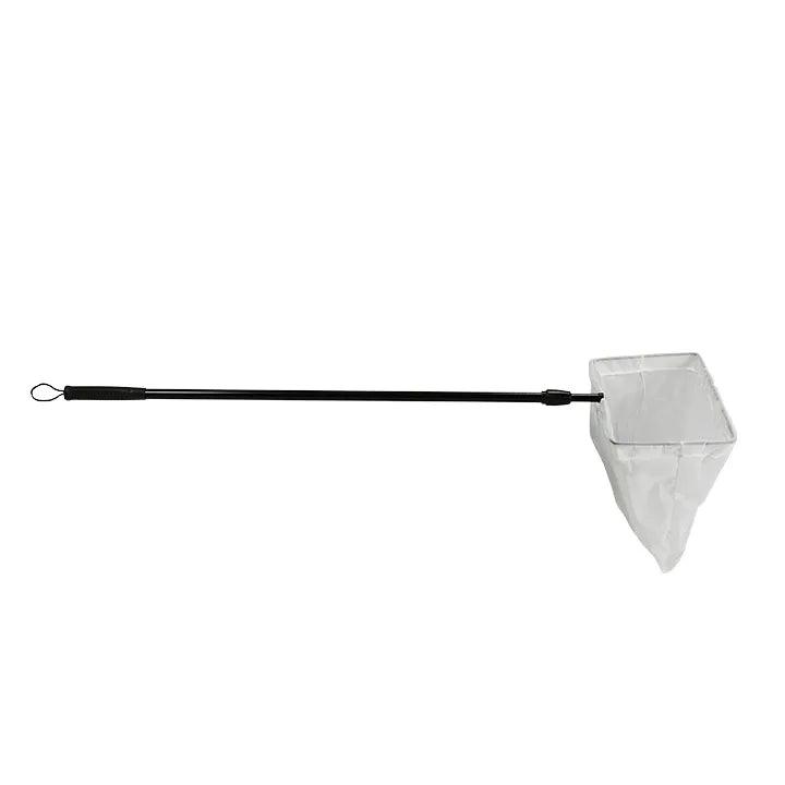 Premium Pond Skimmer Net with Extendable Handle (30.5cm x 17.5cm) - Ideal for Cleaning Leaves & Debris from Ponds, Pools & Water Features