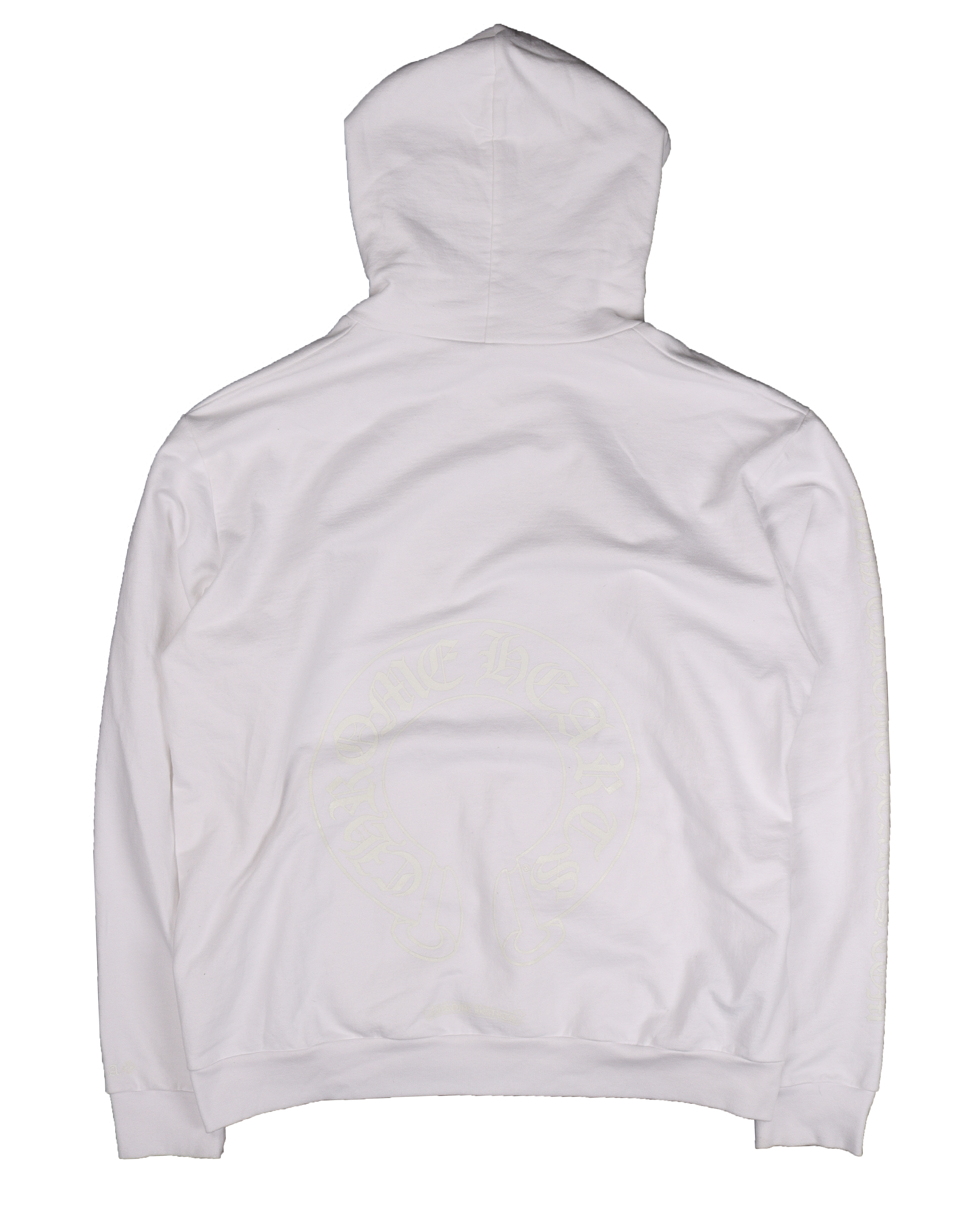 Glow In The Dark Horseshoe Logo Hoodie - Trendy Unisex Pullover for Night Visibility | Perfect for Rave Parties, Camping & Streetwear Fashion