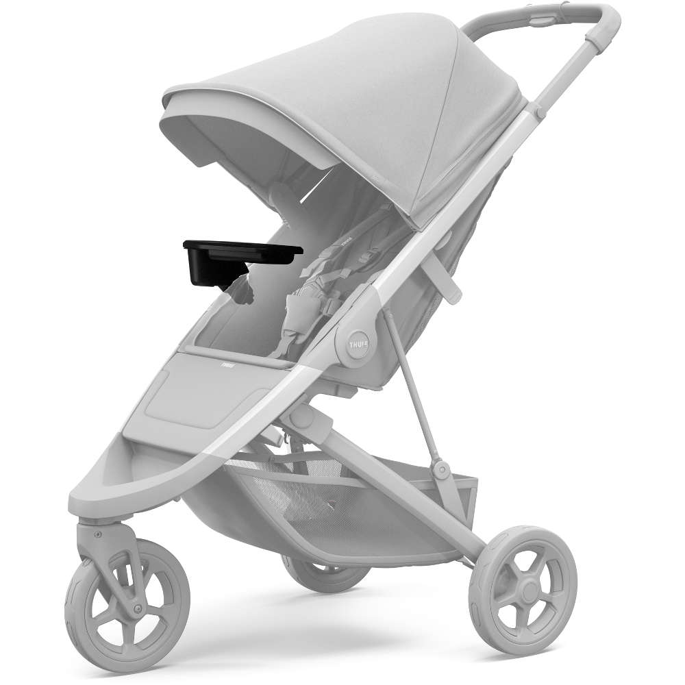Thule Spring Snack Tray for Strollers - Portable Baby Feeding Tray with Secure Mounting | Perfect for On-the-Go Snacks, Meals & Playtime
