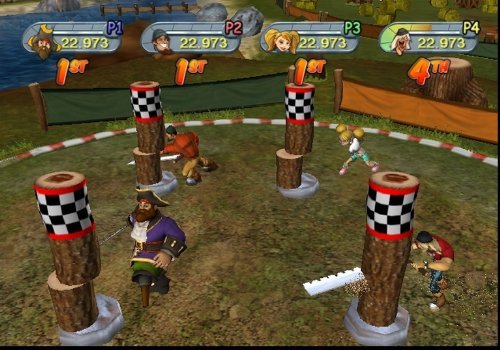 Renewed Go Play Lumberjacks Game for Nintendo Wii - Fun Family Adventure Game for Kids & Adults - Perfect for Game Nights & Indoor Activities