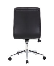 Boss Millennial Modern Home Office Chair - Vinyl Upholstered Ergonomic Desk Chair Models B330, B331, B330PM - Perfect for Remote Work & Gaming Setup