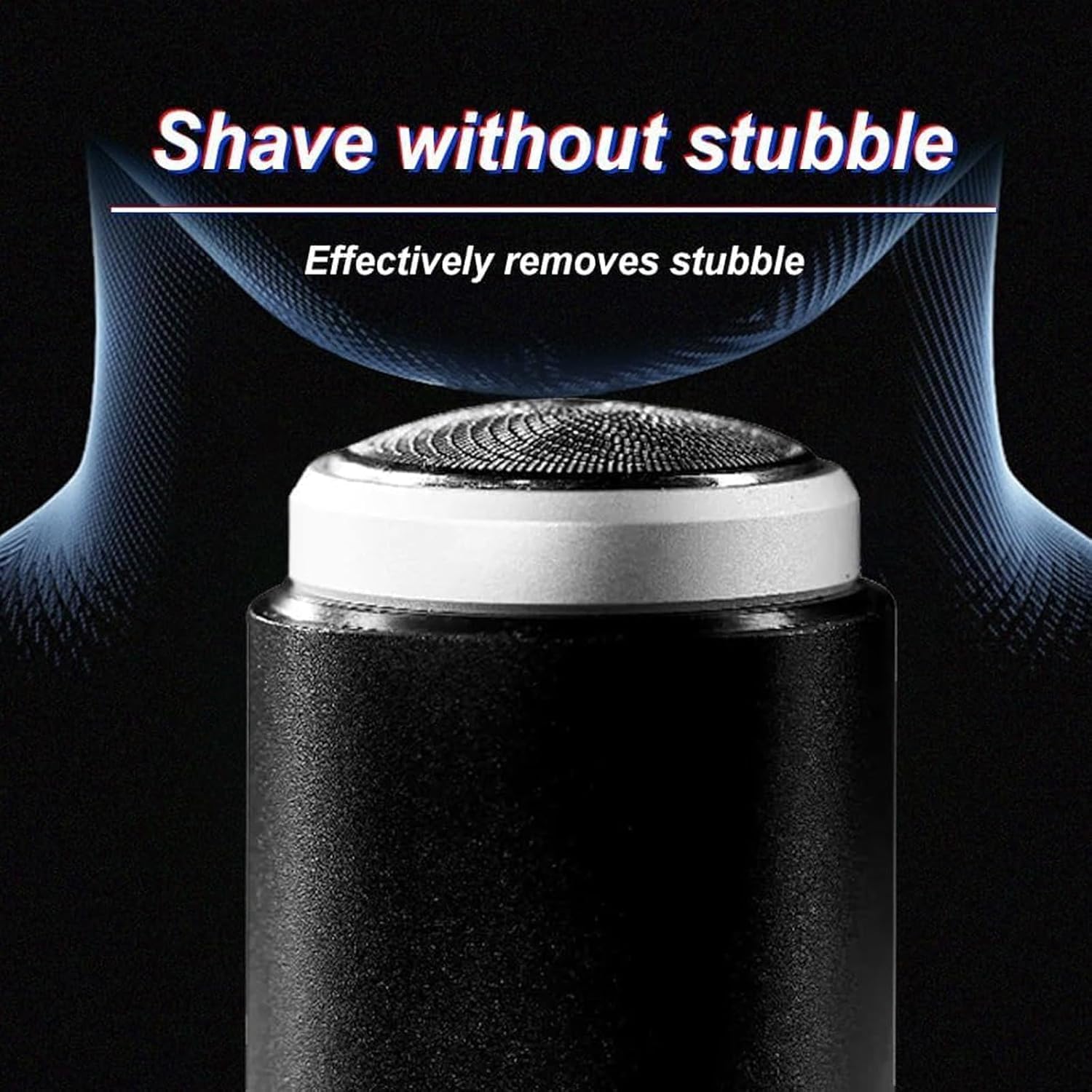 Upgraded Mini Portable Electric Shaver for Men & Women - Rechargeable Cordless Travel Shaver, Wet/Dry Use, Pocket Size, Washable - Perfect for Home, Travel, Gym & On-the-Go Grooming