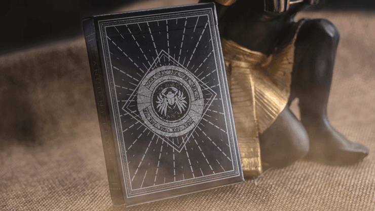 Ancient Egypt Themed Playing Cards - Premium 52 Deck with Pharaohs & Hieroglyphs - Perfect for Magic Tricks, Poker Nights & Egyptian History Lovers