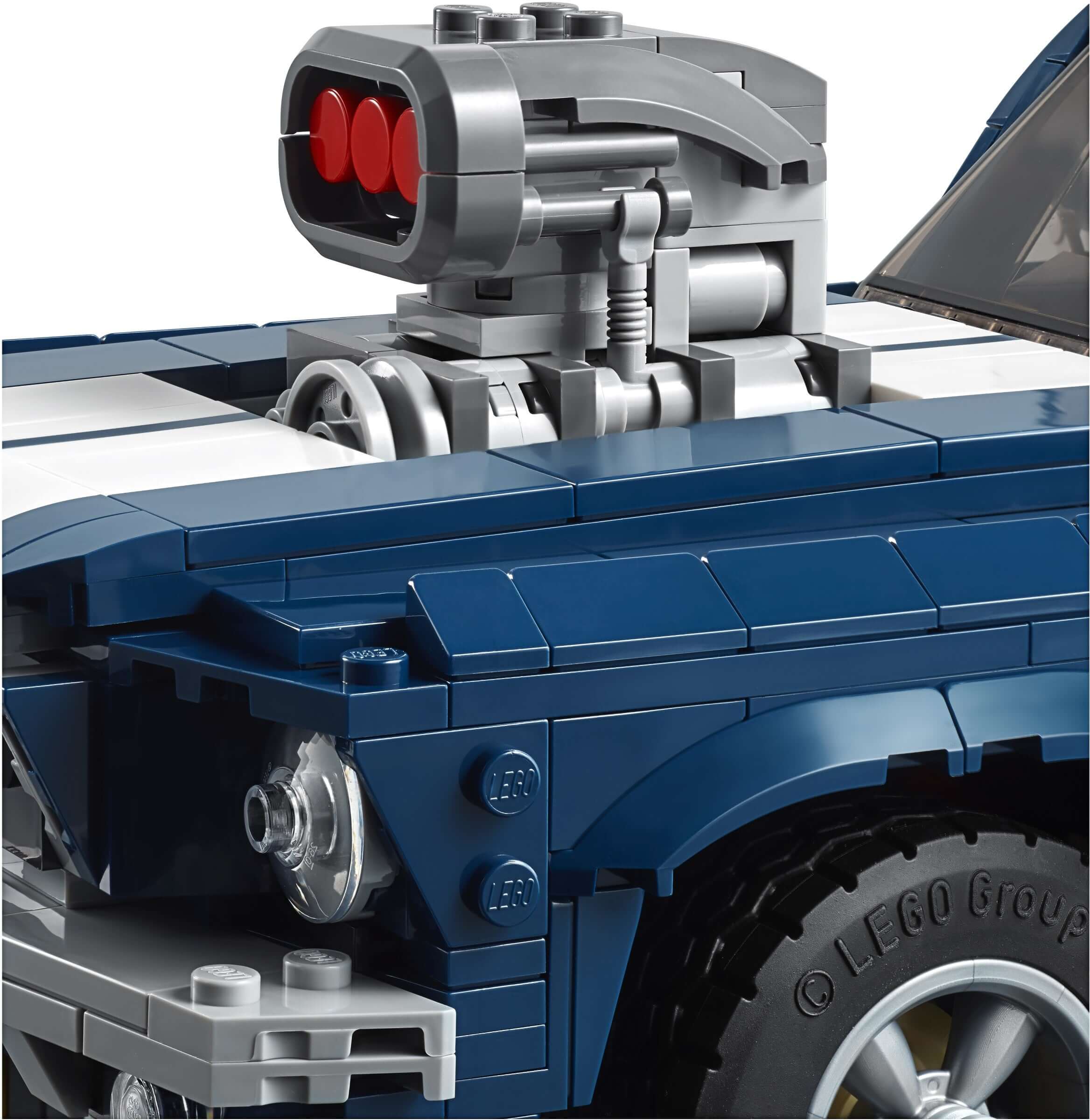 LEGO 10265 Ford Mustang Classic Car Building Set - 1471 Pieces, Collectible Model Kit for Adults & Teens - Perfect for Home Display, Office Decor & Car Enthusiast Gifts