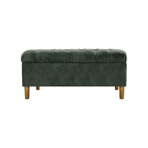 Loden Green Velvet