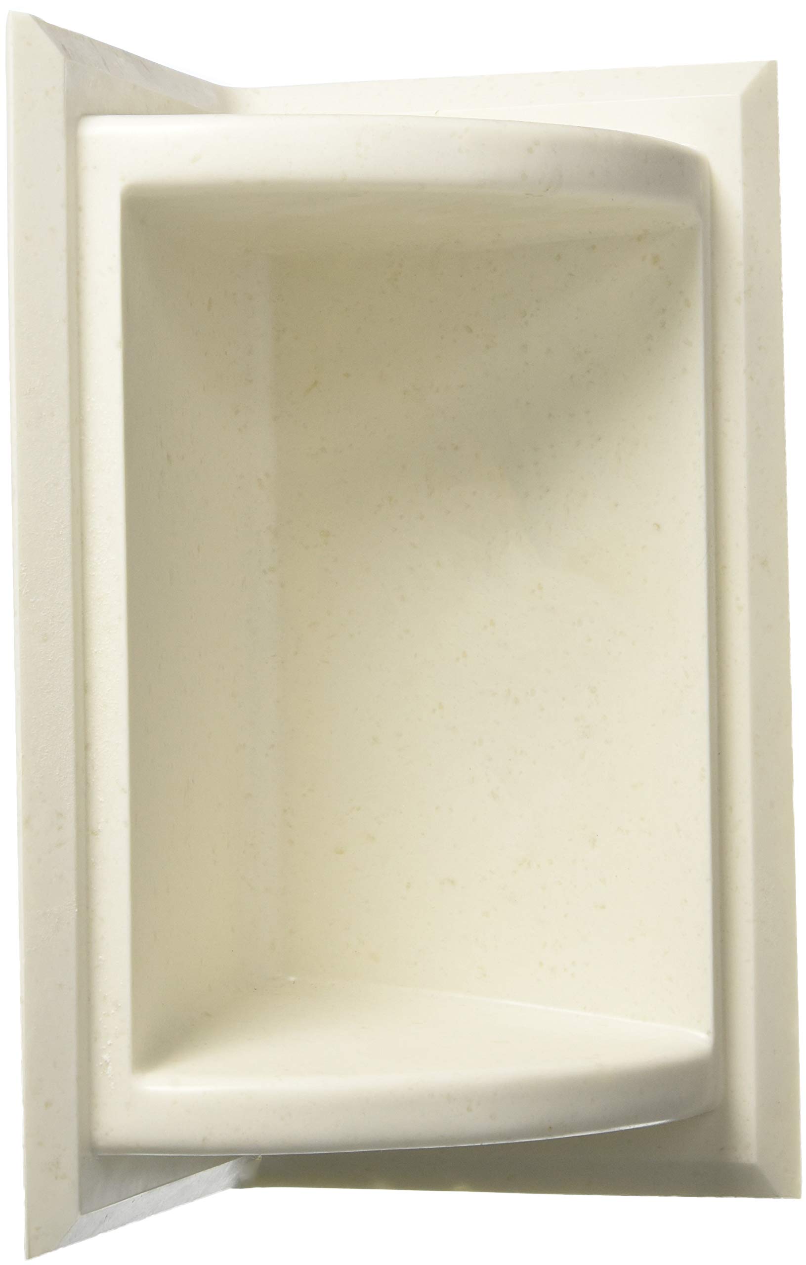 Swanstone SS07211.168 Solid Surface Corner Shower Soap Dish - 5.75