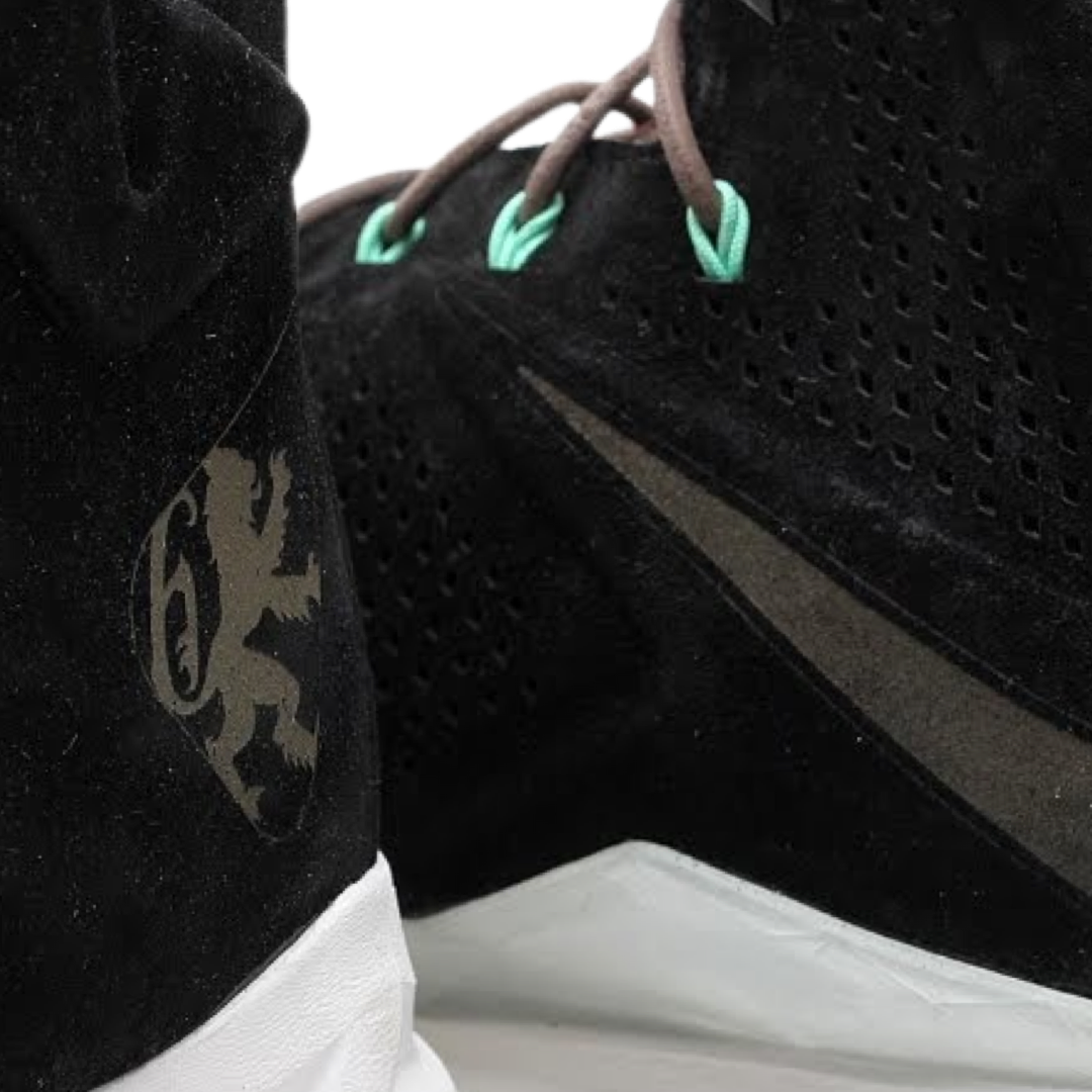 Nike LeBron 10 Basketball Shoes - Black Mint Colorway - High-Performance Hoops Sneakers for Men - Perfect for Court Play, Streetwear & Sneaker Collecting