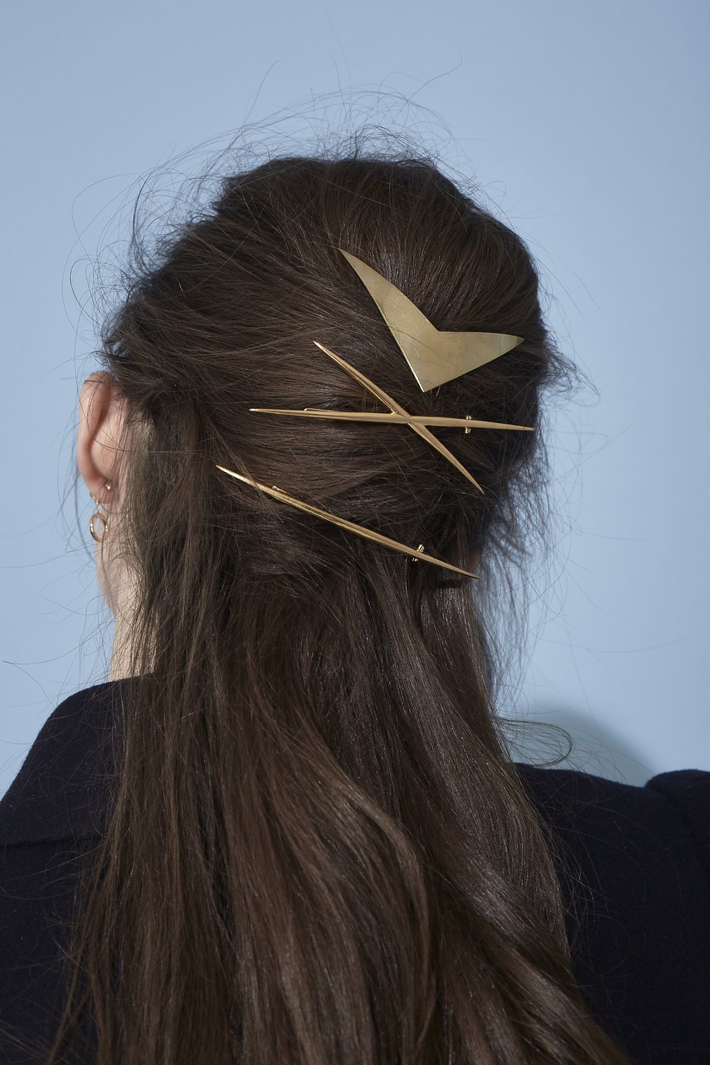 Exes Glossy Hair Barrettes - Shiny Hair Clips for Women & Girls | Perfect for School, Work, Parties & Everyday Styling