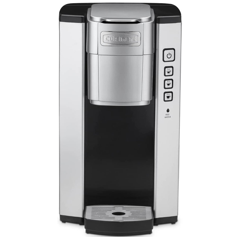 Refurbished Cuisinart Single Serve Coffee Maker with Warranty - Perfect for Home, Office, or Dorm Use