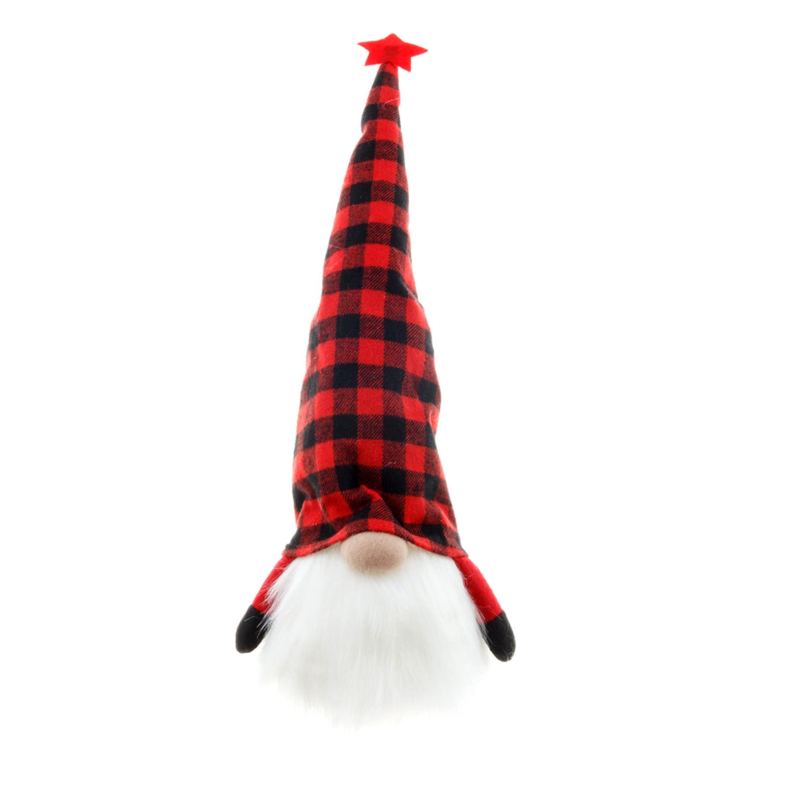 Christmas Gnome Decorations with Lamp - Faceless Old Man Rudolph Ornaments for Holiday Glowing Forest Display | Perfect for Home, Tree, and Festive Decor
