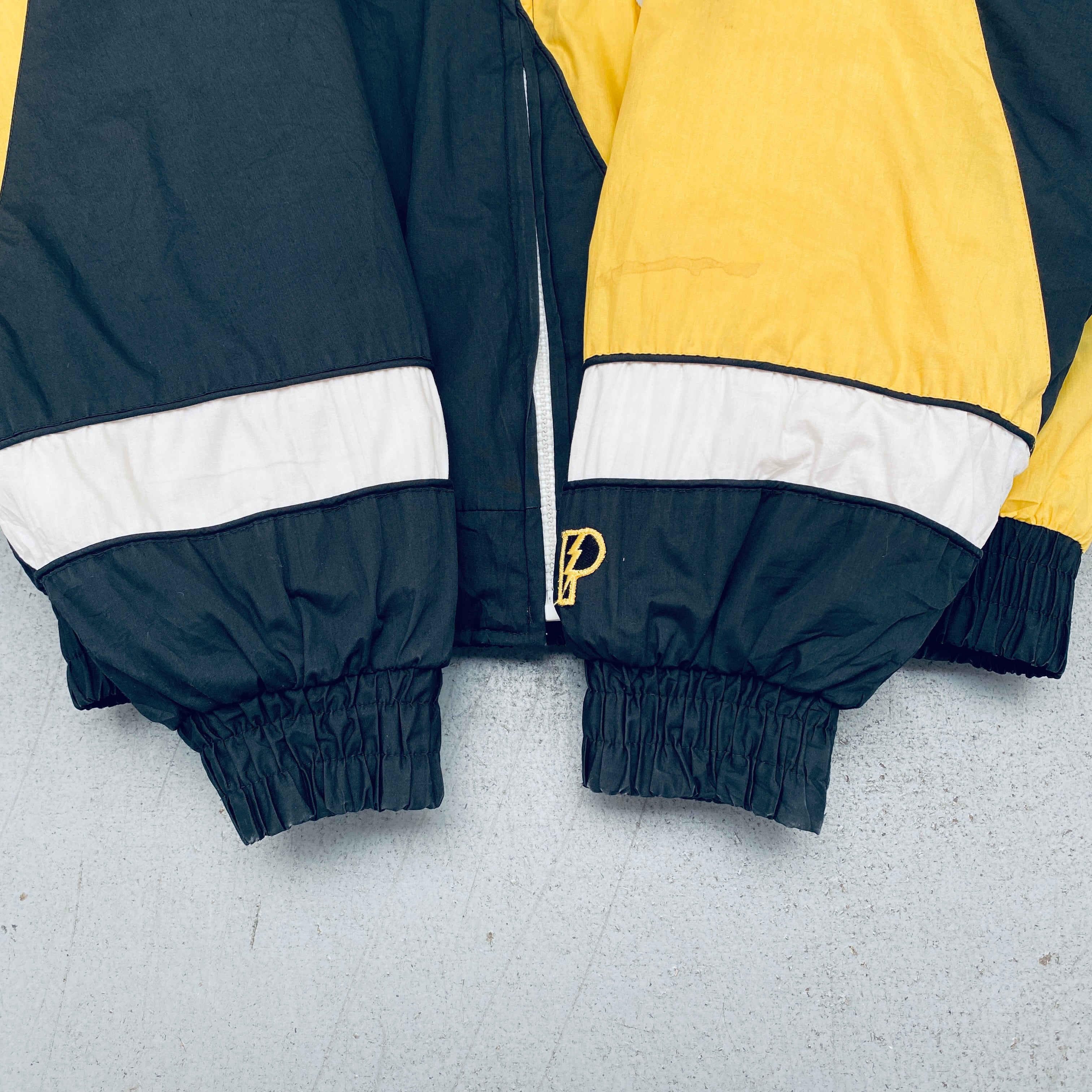 Pittsburgh Steelers 1990s Pro Player Full-Zip Jacket XL - Vintage NFL Football Fan Gear for Game Day & Casual Wear