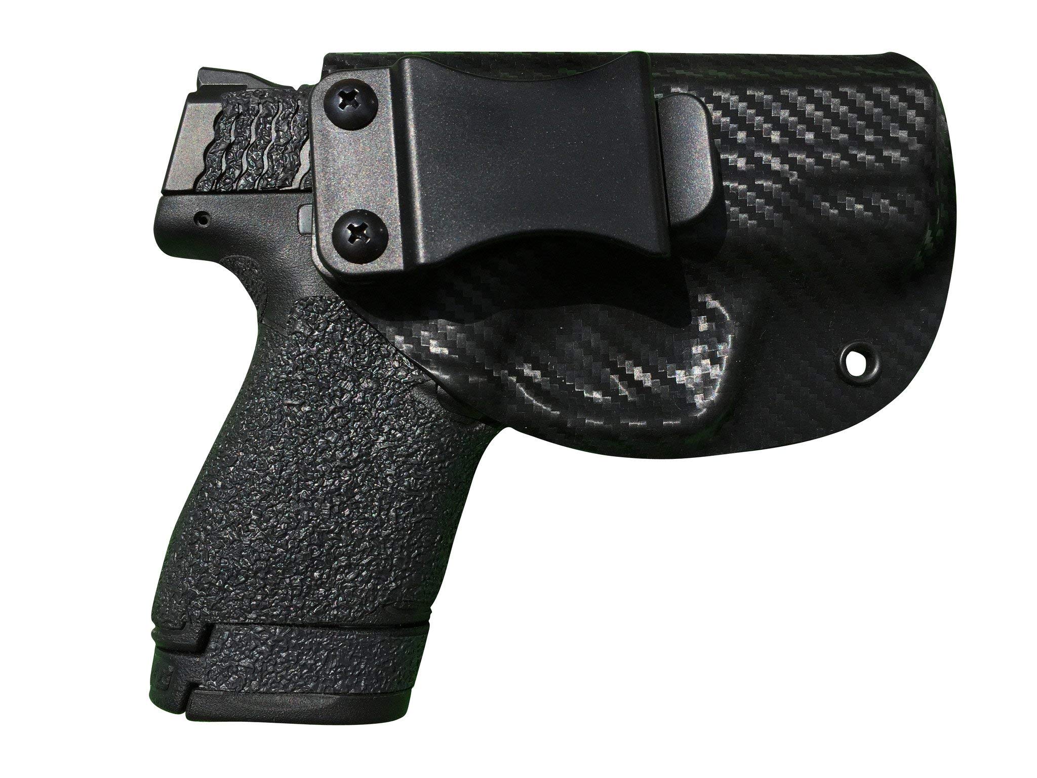 Smith & Wesson M&P Shield EZ 380 IWB Kydex Holster - Concealed Carry Gun Holster for Comfort & Quick Draw - Perfect for Everyday Carry, Range Training & Personal Protection