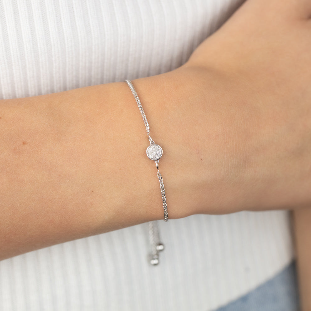 24K Gold Plated Sterling Silver Diamond Bracelet for Women - Elegant Fashion Jewelry Gift for Birthday, Anniversary & Special Occasions
