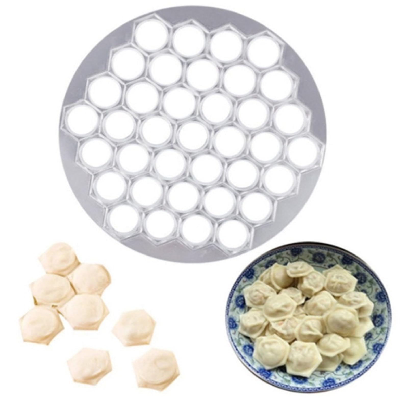 Premium Aluminum Dumpling & Ravioli Press - Pelmeni Maker Mold for Homemade Dumplings, Pasta & Pierogi | Perfect Kitchen Gadget for Italian, Russian & Asian Cuisine | Great for Family Cooking, Meal Prep & Holiday Gatherings