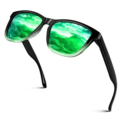 Marco Gradiente Negro | Lente Verde