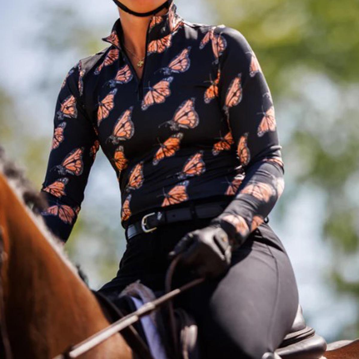 Deinhardt Designs Prints With Purpose Long Sleeve Top - Stylish Women's Graphic Tee for Casual Wear, Work & Everyday Outfits