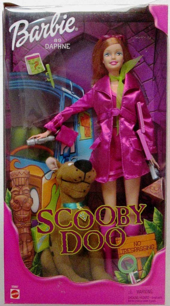 Mattel Scooby Doo Barbie as Daphne Doll (2001) - Collectible Fashion Doll for Kids & Fans - Perfect for Playtime, Display & Nostalgic Gift Giving