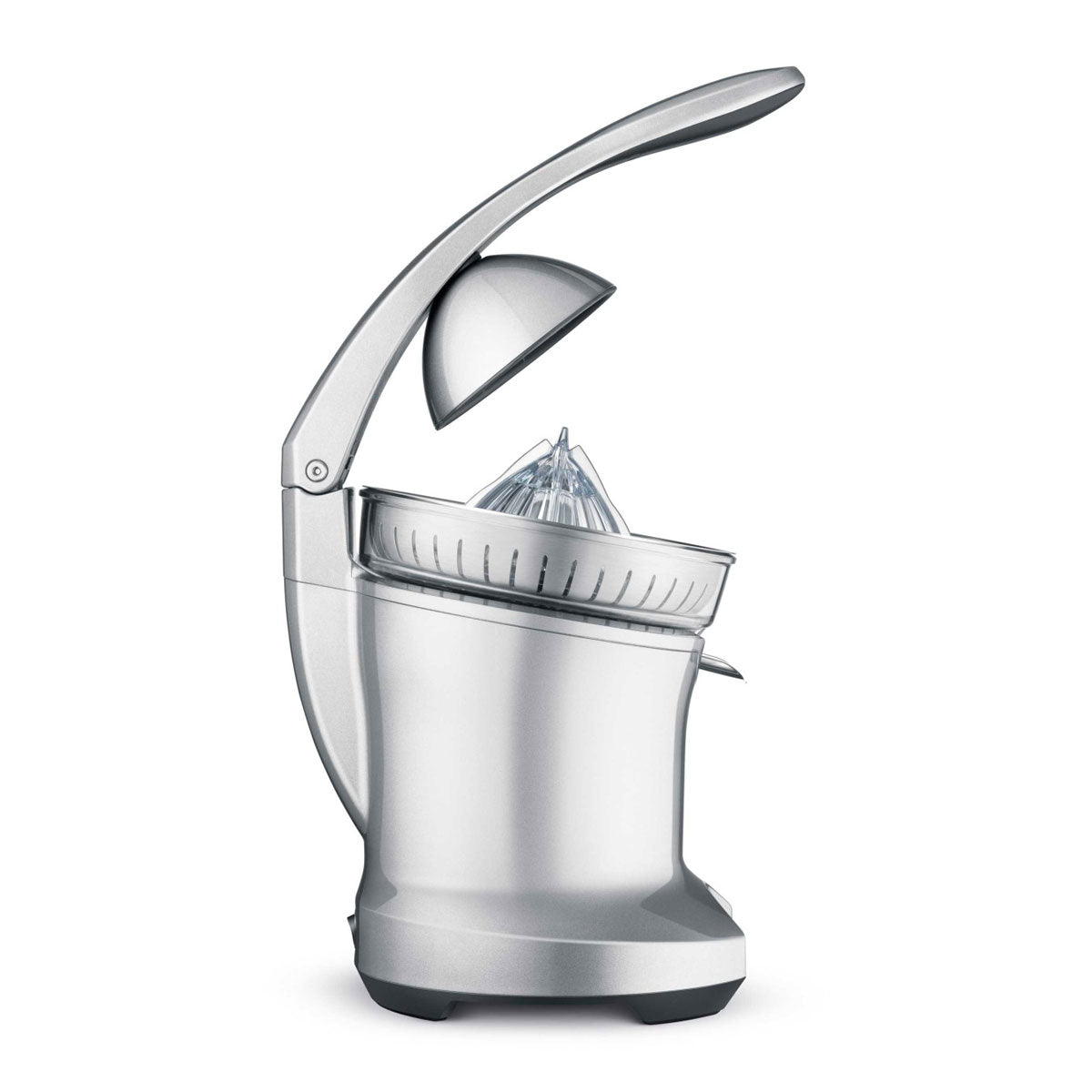 Breville BCP600SIL Citrus Press Juicer - Electric Citrus Juicer for Oranges, Lemons & Grapefruits - Perfect for Breakfast, Fresh Juice Bars & Healthy Lifestyles