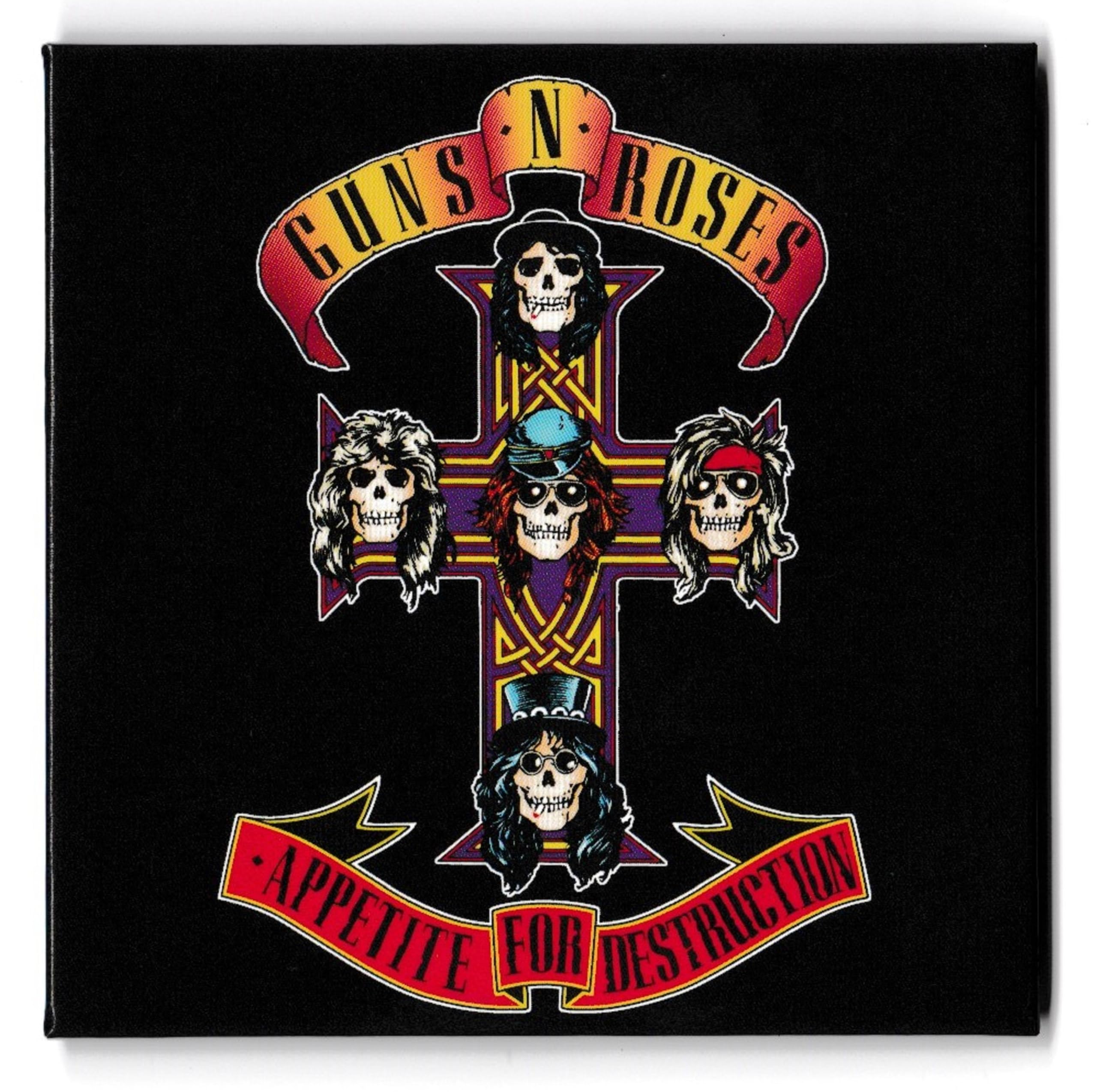 Magnet Metal Guns 'N' Roses Band Poster - Vintage Rock Music Wall Art Decor for Bedroom, Living Room, Bar & Man Cave