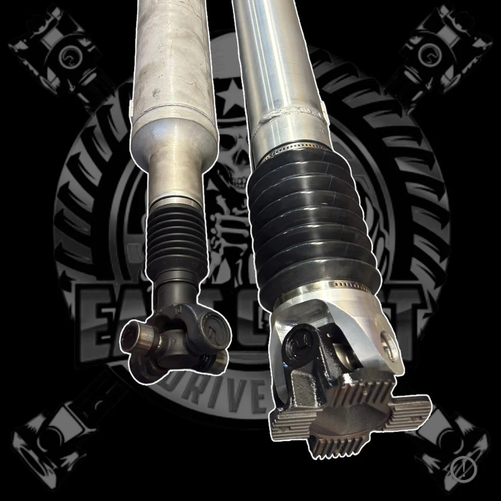 Upgraded Aluminum Driveshaft 1410 Series for 2021-2024 Ram TRX - 1500+ HP Capacity - High-Performance Off-Road & Racing Upgrade