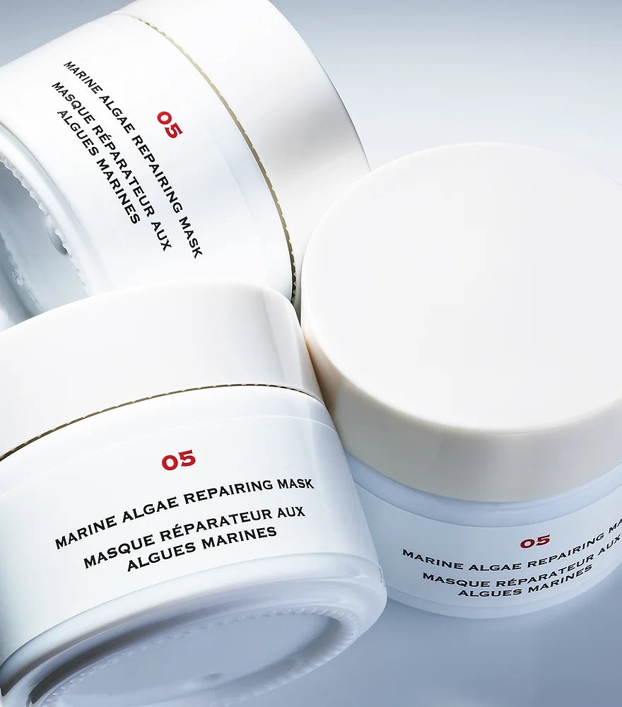 05 Marine Algae Repairing Mask - Deep Hydrating & Anti-Aging Facial Treatment for Dry Skin - Perfect for Spa Night & Post-Sun Care