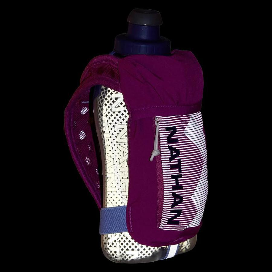 QuickSqueeze Plus 12oz Insulated Handheld Water Bottle - Leak Proof & BPA Free for Gym, Hiking & Outdoor Activities