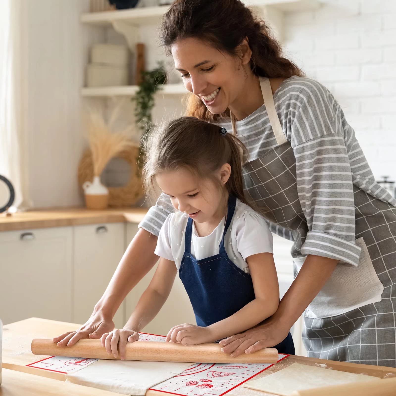 Non-Stick Silicone Baking Mat with Measurement Marks - 20