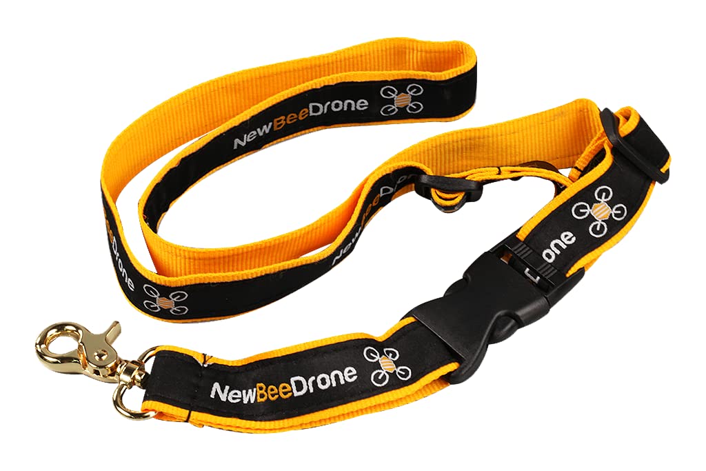 SPEEDY BEE NewBeeDrone Adjustable Detachable Lanyard Strap for DJI FPV & RC Radio Transmitters - Comfortable Neck Strap for Drone Remote Controllers - Perfect for FPV Racing, Aerial Photography & RC Hobbies