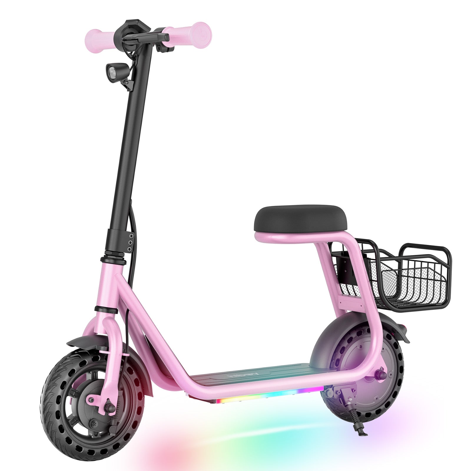 Hiboy Q2 Lite A Electric Scooter for Kids Ages 5-8 - Lightweight Foldable Kick Scooter with LED Lights - Perfect for Commuting to School, Park Rides, and Neighborhood Fun